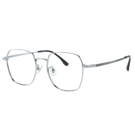 100373 Geometric Titanium Eyeglasses