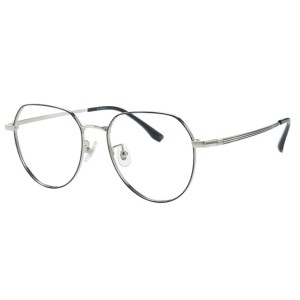 100372 Geometric Titanium Eyeglasses