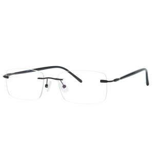 500024 Rimless Rectangle Eyeglasses