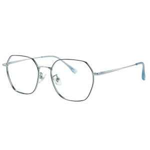 100374 Geometric Titanium Eyeglasses