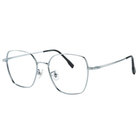 100376 Geometric Titanium Eyeglasses