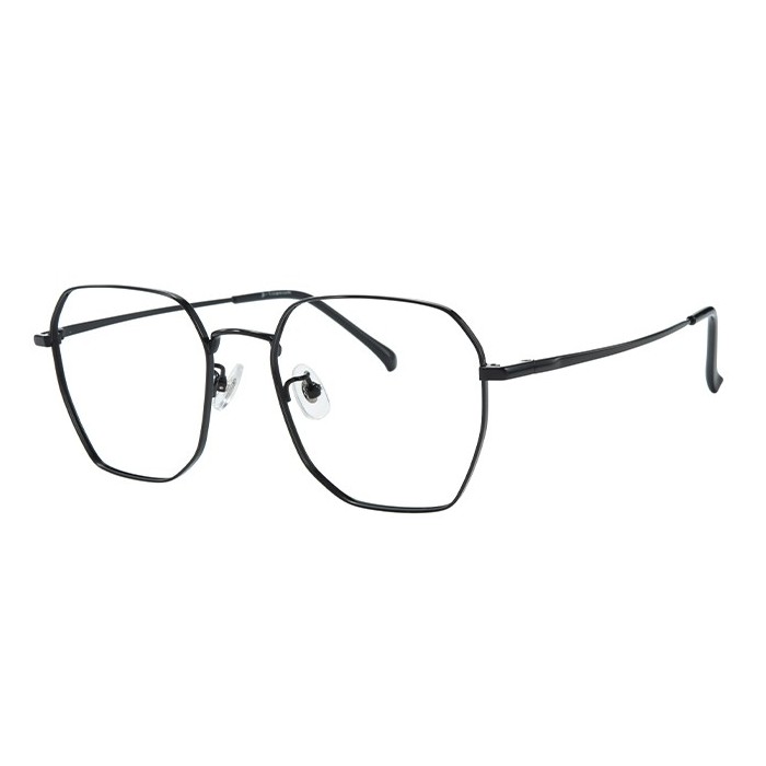 100377 Geometric Titanium Eyeglasses