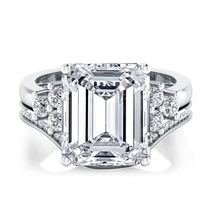 Solitaire Six Stone Bridal Set (10.32 CT. TW.)