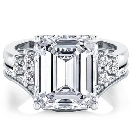 Solitaire Six Stone Bridal Set (10.32 CT. TW.)