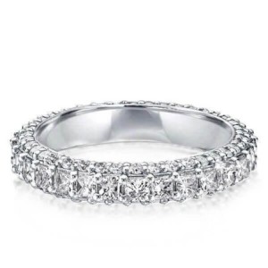 Eternity Created White Sapphire Wedding Band(2.22 CT. TW.)