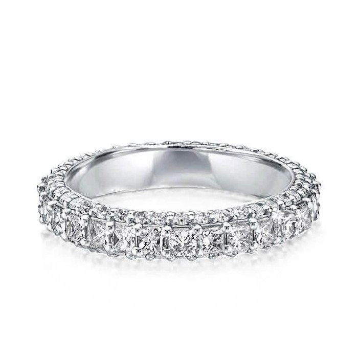 Eternity Created White Sapphire Wedding Band(2.22 CT. TW.)