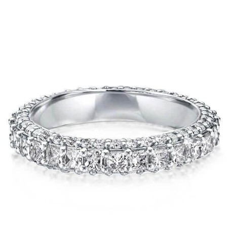 Eternity Created White Sapphire Wedding Band(2.22 CT. TW.)