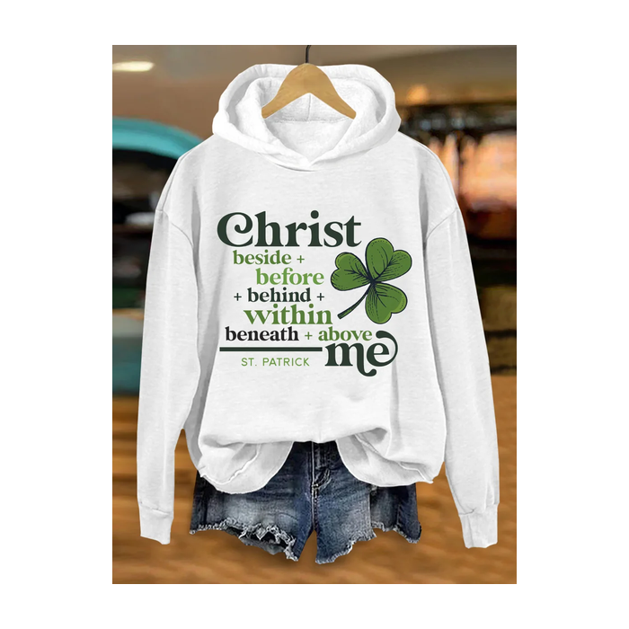 Women's Text Letters Spring/Fall Printing Long Sleeve Casual Daily Hoodie