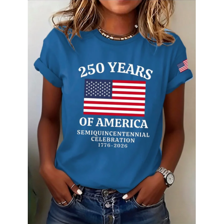 Women Text Letters Short Sleeve Tee T-shirt Crew Neck Printing Casual Graphic Tee Summer Top