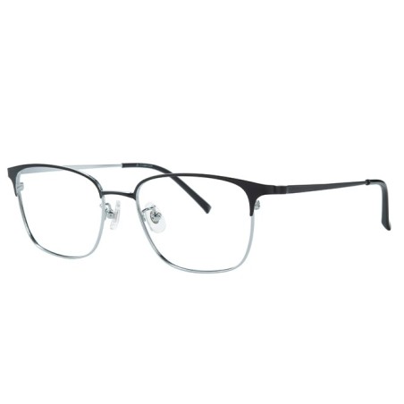 100381 Browline Titanium Eyeglasses