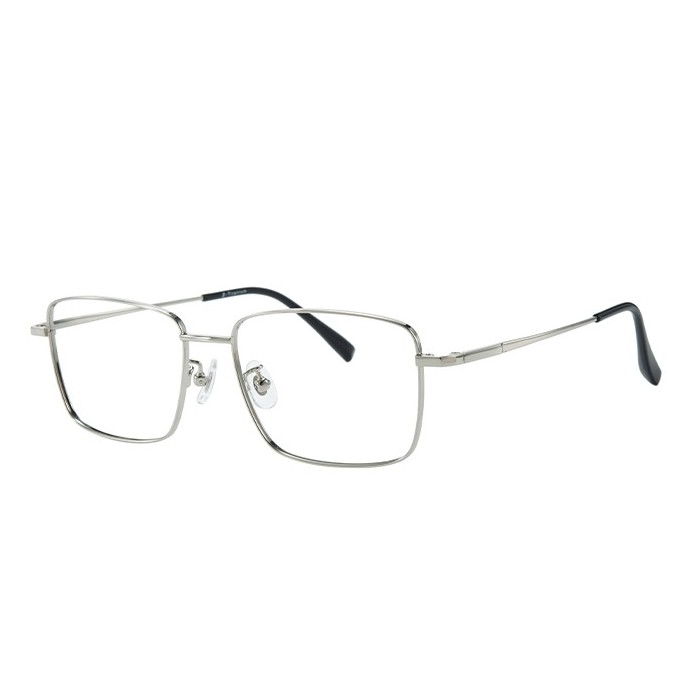 100378 Rectangle Titanium Eyeglasses