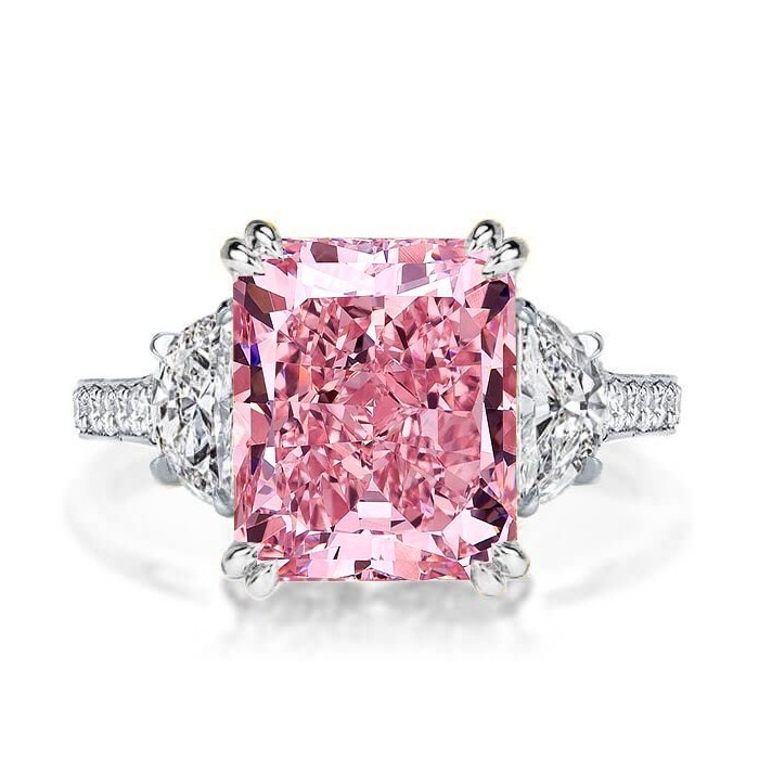 Italo Pink Sapphire Ring Engagement Ring For Women