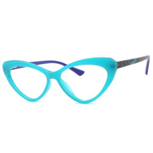 200603 Cateye Spring Hinge Eyeglasses