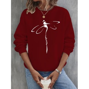 Dragonfly Casual Sweatshirt