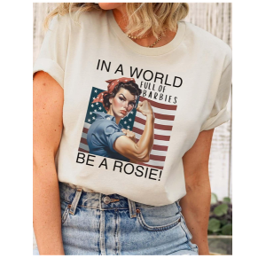 Women Text Letters Short Sleeve Tee T-shirt Crew Neck Casual Summer Top