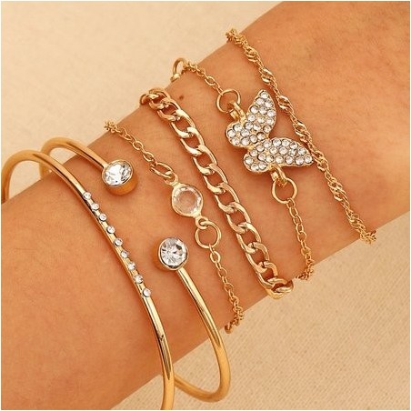 Multi layered vintage bracelet