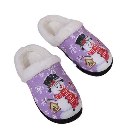 Christmas Cotton All Season House Slippers