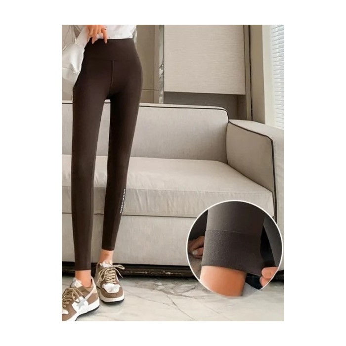 Women Plain Casual All Season Split Joint Long Leggings