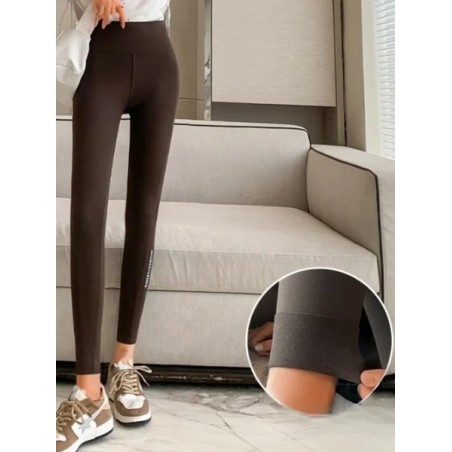 Women Plain Casual All Season Split Joint Long Leggings