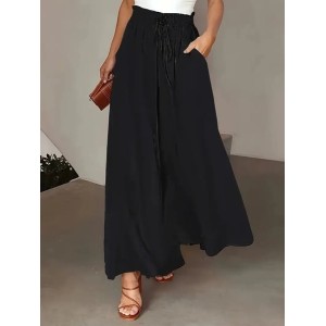 Women Polka Dots Long Pants Casual Spring/Fall Trousers