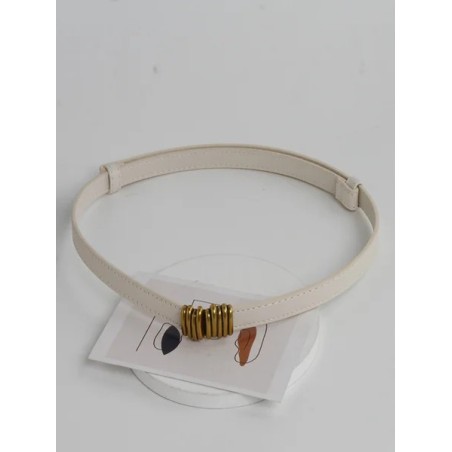 Adjustable Waist Belt For Sweater Dress And Down Jacket With Buckle Hooks, Small Decorative Belt