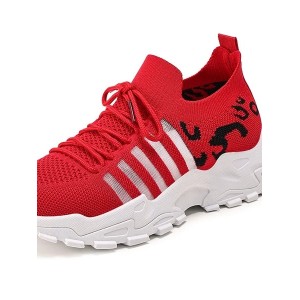 New Cross-border Women Shoes Breathable Flying Woven Sports Shoes Retro Korean Casual Sports Shoes