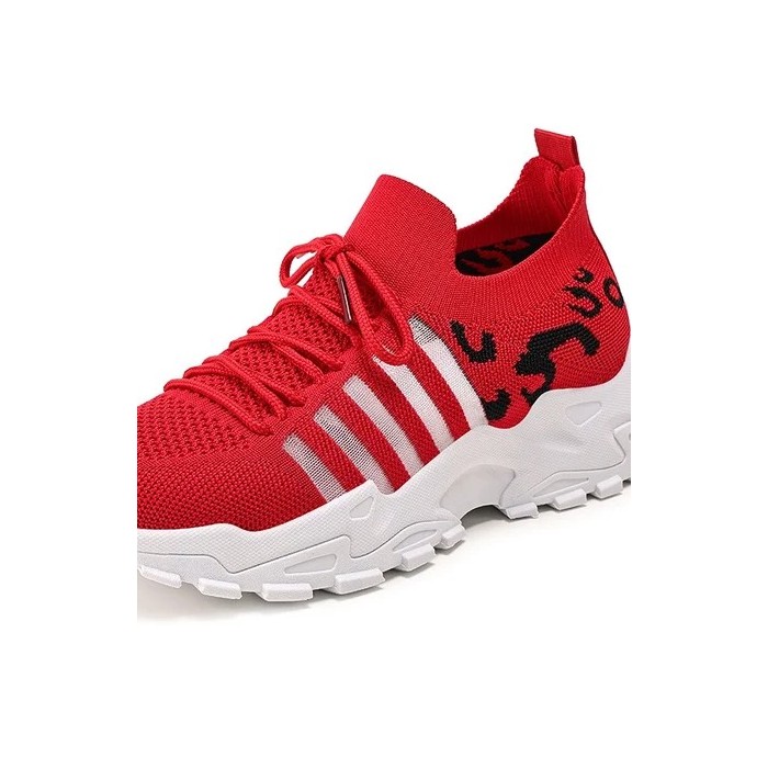 New Cross-border Women Shoes Breathable Flying Woven Sports Shoes Retro Korean Casual Sports Shoes