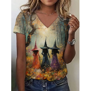 Halloween Witch Casual Sweatshirt