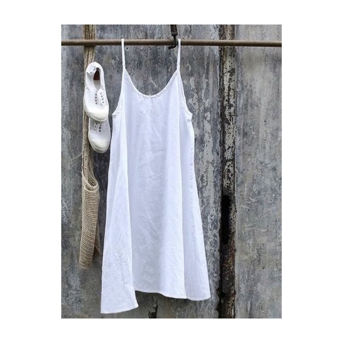 Women Sleeveless Tank Top Camisole Summer Plain Spaghetti Daily Casual Top