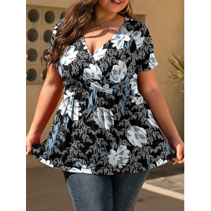 Printing Ethnic Ethnic Geometry T-Shirt