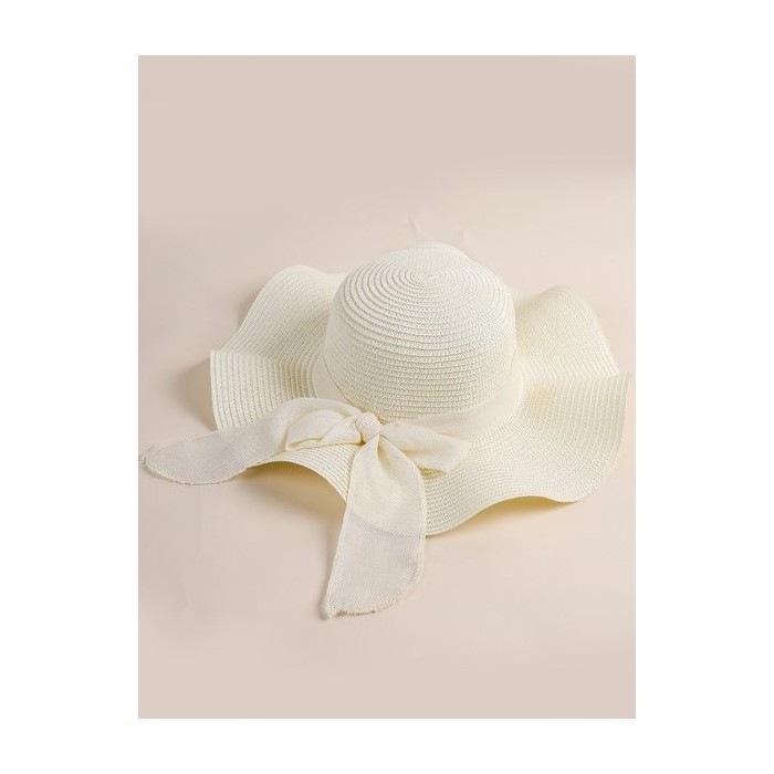 Beach straw hat wide brim straw hat women summer vacation sun protection beach hat sun hat straw hat