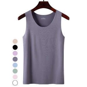 Women's Sleeveless Tank Top Camisole Summer Plain Crew Neck Daily Going Out Casual Top