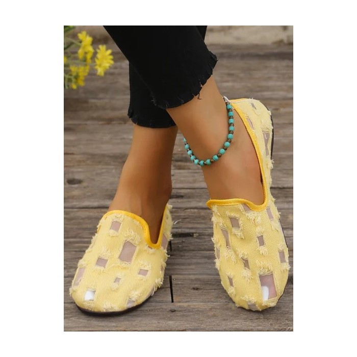 All Season Plain Canvas Casual Shallow Shoes