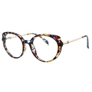 200858 Round Spring Hinge Eyeglasses