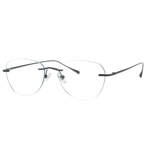 500026 Rimless Rectangle Eyeglasses