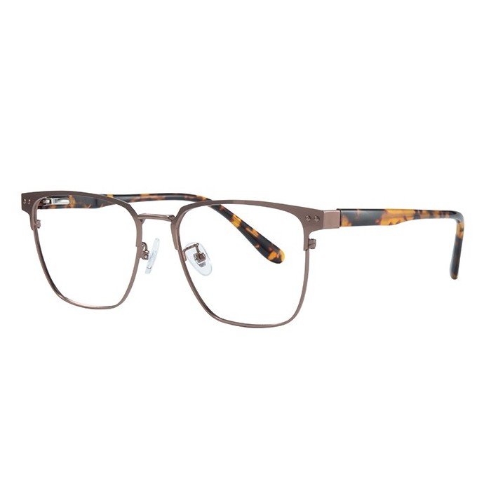 100308 Browline Spring Hinge Eyeglasses