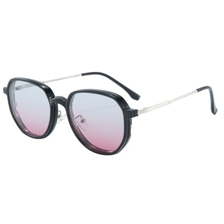 200784 Geometric Magnetic Clip on Eyeglasses