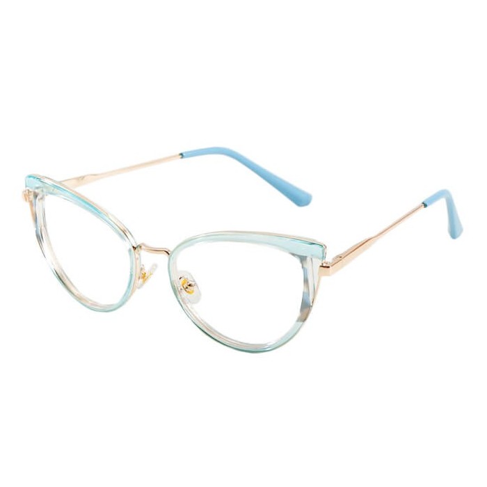 200806 Cateye Spring Hinge Eyeglasses