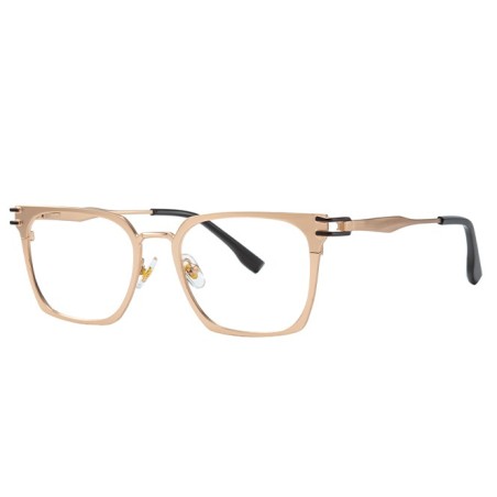 100357 Rectangle Spring Hinge Eyeglasses