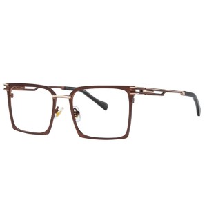 100358 Rectangle Spring Hinge Eyeglasses