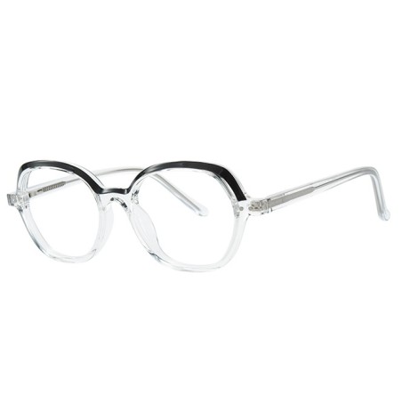 200897 Geometric Spring Hinge Eyeglasses