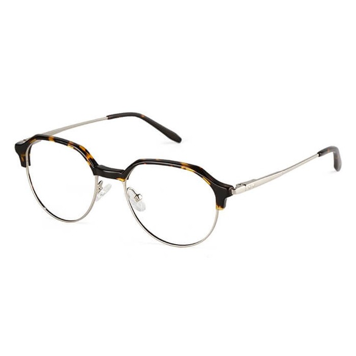 Barrie Oval Browline Eyeglasses