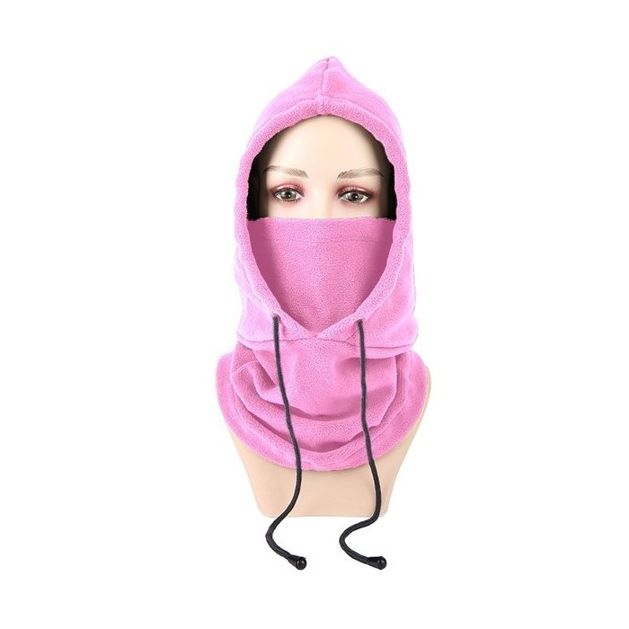Winter Outdoor Cycling Hat Skiing Windproof Cold-proof Warm Plus Velvet Thick Neck Protection Polar Fleece Mask